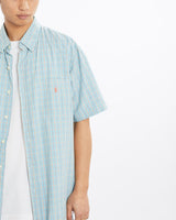 Vintage, 90s, Polo, Ralph, Lauren, Short, Sleeve, Button, Up, Shirt, The Real Deal, size large, colour Multicolour, newtown, sydney, australia, thrift store, opshop, preloved, secondhand, sustainable, retro, antique, 70s, 80s, 90s, 2000s, 00s, fashion, clothing, streetwear, trendy, garment, style, boutique, store, shop, archive, sale, cheap, best, top, Shirts