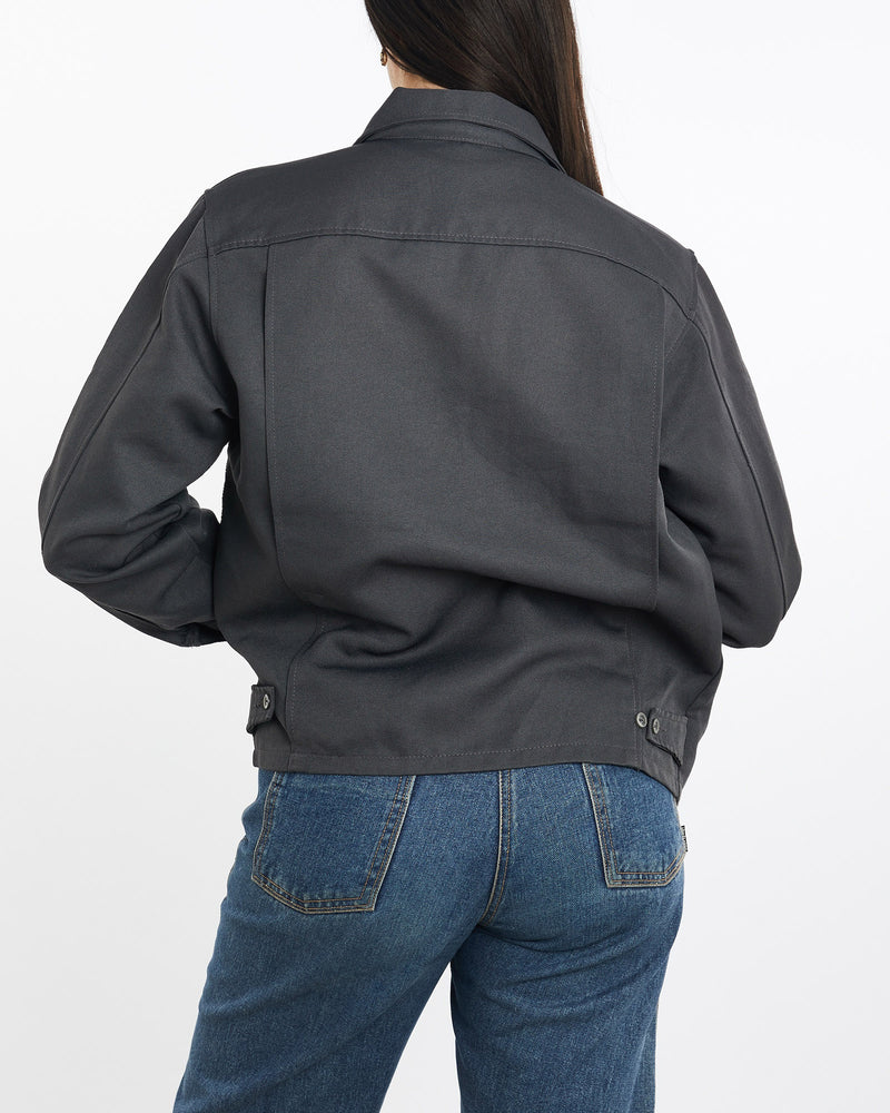 Vintage, Mechanic, Jacket, The Real Deal, size medium, colour Grey, newtown, sydney, australia, thrift store, opshop, preloved, secondhand, sustainable, retro, antique, 70s, 80s, 90s, 2000s, 00s, fashion, clothing, streetwear, trendy, garment, style, boutique, store, shop, archive, sale, cheap, best, top, Jackets