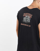 Vintage, Harley, Davidson, Tank, The Real Deal, size extra large, colour Black, newtown, sydney, australia, thrift store, opshop, preloved, secondhand, sustainable, retro, antique, 70s, 80s, 90s, 2000s, 00s, fashion, clothing, streetwear, trendy, garment, style, boutique, store, shop, archive, sale, cheap, best, top, T-Shirts