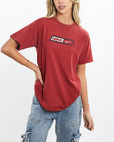 Vintage, 90s, Nike, Tee, The Real Deal, size extra small, colour Red, newtown, sydney, australia, thrift store, opshop, preloved, secondhand, sustainable, retro, antique, 70s, 80s, 90s, 2000s, 00s, fashion, clothing, streetwear, trendy, garment, style, boutique, store, shop, archive, sale, cheap, best, top, T-Shirts