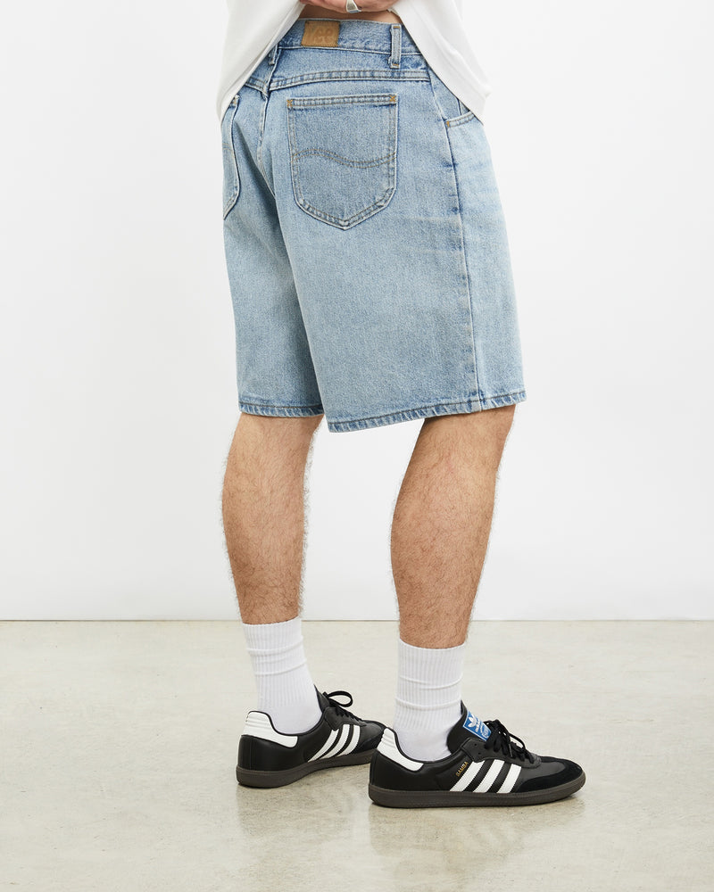 Vintage Lee Denim Shorts <br>32" , The Real Deal , newtown, sydney, australia, thrift store, opshop, preloved, secondhand, sustainable, retro, antique, 70s, 80s, 90s, 2000s, 00s, fashion, clothing, streetwear, trendy, garment, style, boutique, store, shop, archive, sale, cheap, best, top