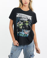 Monster, Jam, Tour, Tee, The Real Deal, size extra small, colour Black, newtown, sydney, australia, thrift store, opshop, preloved, secondhand, sustainable, retro, antique, 70s, 80s, 90s, 2000s, 00s, fashion, clothing, streetwear, trendy, garment, style, boutique, store, shop, archive, sale, cheap, best, top, T-Shirts