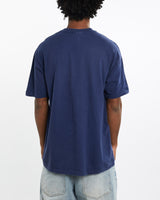 Vintage, 1992, NCAA, University, of, Michigan, Wolverines, Rose, Bowl, Tee, The Real Deal, size large, colour Navy, newtown, sydney, australia, thrift store, opshop, preloved, secondhand, sustainable, retro, antique, 70s, 80s, 90s, 2000s, 00s, fashion, clothing, streetwear, trendy, garment, style, boutique, store, shop, archive, sale, cheap, best, top, T-Shirts