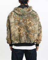 Vintage, Realtree, Camo, Jacket, The Real Deal, size large, colour Brown, newtown, sydney, australia, thrift store, opshop, preloved, secondhand, sustainable, retro, antique, 70s, 80s, 90s, 2000s, 00s, fashion, clothing, streetwear, trendy, garment, style, boutique, store, shop, archive, sale, cheap, best, top, Jackets