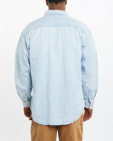 Vintage 90s GAP Denim Button Up Shirt <br>XL , The Real Deal , newtown, sydney, australia, thrift store, opshop, preloved, secondhand, sustainable, retro, antique, 70s, 80s, 90s, 2000s, 00s, fashion, clothing, streetwear, trendy, garment, style, boutique, store, shop, archive, sale, cheap, best, top