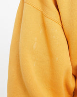 Vintage, 90s, Nike, Sweatshirt, The Real Deal, size double extra large, colour Yellow, newtown, sydney, australia, thrift store, opshop, preloved, secondhand, sustainable, retro, antique, 70s, 80s, 90s, 2000s, 00s, fashion, clothing, streetwear, trendy, garment, style, boutique, store, shop, archive, sale, cheap, best, top, Sweats and hoodies