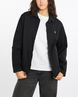 Vintage, 90s, Polo, Ralph, Lauren, Harrington, Jacket, The Real Deal, size medium, colour Black, newtown, sydney, australia, thrift store, opshop, preloved, secondhand, sustainable, retro, antique, 70s, 80s, 90s, 2000s, 00s, fashion, clothing, streetwear, trendy, garment, style, boutique, store, shop, archive, sale, cheap, best, top, Jackets