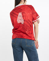 Vintage, 90s, Umbro, Ballard, Kiwanis, Soccer, Jersey, The Real Deal, size large, colour Red, newtown, sydney, australia, thrift store, opshop, preloved, secondhand, sustainable, retro, antique, 70s, 80s, 90s, 2000s, 00s, fashion, clothing, streetwear, trendy, garment, style, boutique, store, shop, archive, sale, cheap, best, top, T-Shirts