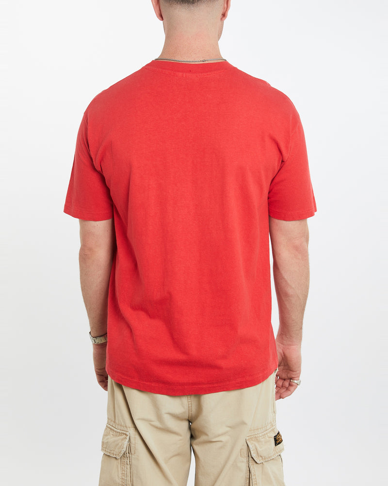 Vintage 90s NBC ''Hello Atlanta' Radio Tee <br>M , The Real Deal , newtown, sydney, australia, thrift store, opshop, preloved, secondhand, sustainable, retro, antique, 70s, 80s, 90s, 2000s, 00s, fashion, clothing, streetwear, trendy, garment, style, boutique, store, shop, archive, sale, cheap, best, top