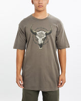 Vintage, 1996, Harley, Davidson, Tee, The Real Deal, size large, colour Grey, newtown, sydney, australia, thrift store, opshop, preloved, secondhand, sustainable, retro, antique, 70s, 80s, 90s, 2000s, 00s, fashion, clothing, streetwear, trendy, garment, style, boutique, store, shop, archive, sale, cheap, best, top, T-Shirts