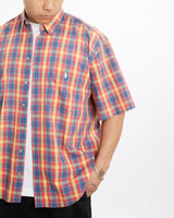 Vintage, 90s, Polo, Ralph, Lauren, Short, Sleeve, Button, Up, Shirt, The Real Deal, size extra large, colour Multicolour, newtown, sydney, australia, thrift store, opshop, preloved, secondhand, sustainable, retro, antique, 70s, 80s, 90s, 2000s, 00s, fashion, clothing, streetwear, trendy, garment, style, boutique, store, shop, archive, sale, cheap, best, top, Shirts