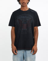 Vintage, Harley, Davidson, Tee, The Real Deal, size large, colour Black, newtown, sydney, australia, thrift store, opshop, preloved, secondhand, sustainable, retro, antique, 70s, 80s, 90s, 2000s, 00s, fashion, clothing, streetwear, trendy, garment, style, boutique, store, shop, archive, sale, cheap, best, top, T-Shirts