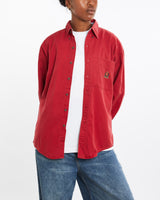 Vintage, 90s, Chaps, Ralph, Lauren, Button, Up, Shirt, The Real Deal, size medium, colour Red, newtown, sydney, australia, thrift store, opshop, preloved, secondhand, sustainable, retro, antique, 70s, 80s, 90s, 2000s, 00s, fashion, clothing, streetwear, trendy, garment, style, boutique, store, shop, archive, sale, cheap, best, top, Shirts