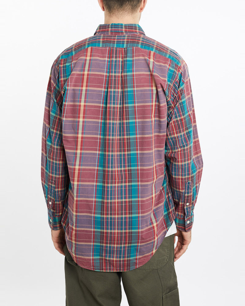 Vintage, 90s, Polo, Ralph, Lauren, Button, Up, Shirt, The Real Deal, size extra large, colour Multicolour, newtown, sydney, australia, thrift store, opshop, preloved, secondhand, sustainable, retro, antique, 70s, 80s, 90s, 2000s, 00s, fashion, clothing, streetwear, trendy, garment, style, boutique, store, shop, archive, sale, cheap, best, top, Shirts