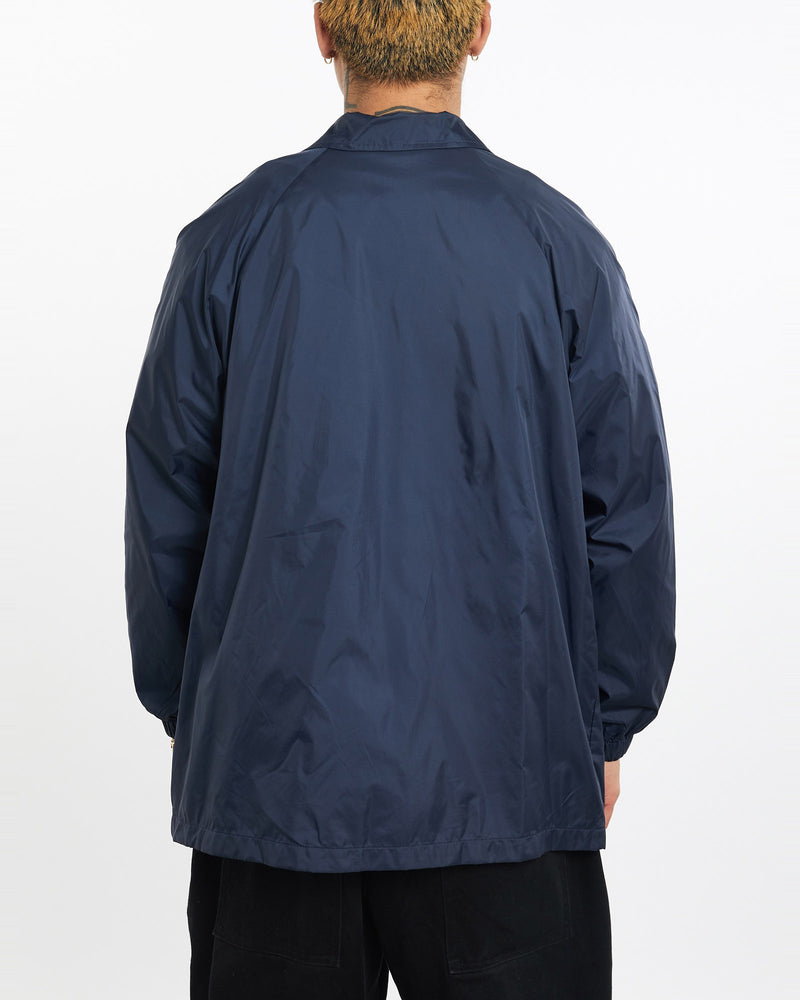 Vintage, 90s, Nike, Coaches, Jacket, The Real Deal, size extra large, colour Navy, newtown, sydney, australia, thrift store, opshop, preloved, secondhand, sustainable, retro, antique, 70s, 80s, 90s, 2000s, 00s, fashion, clothing, streetwear, trendy, garment, style, boutique, store, shop, archive, sale, cheap, best, top, Jackets