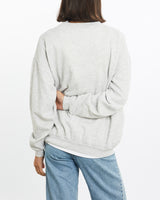 Vintage, 90s, NCAA, University, of, Iowa, Hawkeyes, Sweatshirt, The Real Deal, size small, colour Grey, newtown, sydney, australia, thrift store, opshop, preloved, secondhand, sustainable, retro, antique, 70s, 80s, 90s, 2000s, 00s, fashion, clothing, streetwear, trendy, garment, style, boutique, store, shop, archive, sale, cheap, best, top, Sweats and hoodies