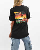 Vintage, In-N-Out, Burger, Tee, The Real Deal, size small, colour Black, newtown, sydney, australia, thrift store, opshop, preloved, secondhand, sustainable, retro, antique, 70s, 80s, 90s, 2000s, 00s, fashion, clothing, streetwear, trendy, garment, style, boutique, store, shop, archive, sale, cheap, best, top, T-Shirts