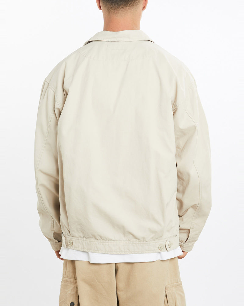 Vintage, 90s, Polo, Ralph, Lauren, Harrington, Jacket, The Real Deal, size extra large, colour Beige, newtown, sydney, australia, thrift store, opshop, preloved, secondhand, sustainable, retro, antique, 70s, 80s, 90s, 2000s, 00s, fashion, clothing, streetwear, trendy, garment, style, boutique, store, shop, archive, sale, cheap, best, top, Jackets