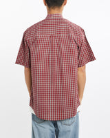 Vintage, 90s, Polo, Ralph, Lauren, Short, Sleeve, Button, Up, Shirt, The Real Deal, size large, colour Red, newtown, sydney, australia, thrift store, opshop, preloved, secondhand, sustainable, retro, antique, 70s, 80s, 90s, 2000s, 00s, fashion, clothing, streetwear, trendy, garment, style, boutique, store, shop, archive, sale, cheap, best, top, Shirts