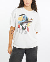 Vintage, 90s, Swatch, Tee, The Real Deal, size medium, colour White, newtown, sydney, australia, thrift store, opshop, preloved, secondhand, sustainable, retro, antique, 70s, 80s, 90s, 2000s, 00s, fashion, clothing, streetwear, trendy, garment, style, boutique, store, shop, archive, sale, cheap, best, top, T-Shirts