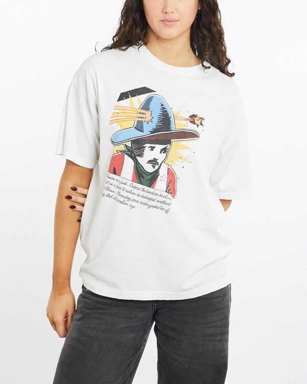 Vintage, 90s, Swatch, Tee, The Real Deal, size medium, colour White, newtown, sydney, australia, thrift store, opshop, preloved, secondhand, sustainable, retro, antique, 70s, 80s, 90s, 2000s, 00s, fashion, clothing, streetwear, trendy, garment, style, boutique, store, shop, archive, sale, cheap, best, top, T-Shirts