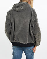 Vintage, Carhartt, Active', Jacket, The Real Deal, size medium, colour Grey, newtown, sydney, australia, thrift store, opshop, preloved, secondhand, sustainable, retro, antique, 70s, 80s, 90s, 2000s, 00s, fashion, clothing, streetwear, trendy, garment, style, boutique, store, shop, archive, sale, cheap, best, top, Jackets