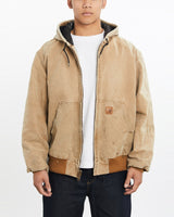 Vintage, 90s, Carhartt, Active', Jacket, The Real Deal, size large, colour Beige, newtown, sydney, australia, thrift store, opshop, preloved, secondhand, sustainable, retro, antique, 70s, 80s, 90s, 2000s, 00s, fashion, clothing, streetwear, trendy, garment, style, boutique, store, shop, archive, sale, cheap, best, top, Jackets