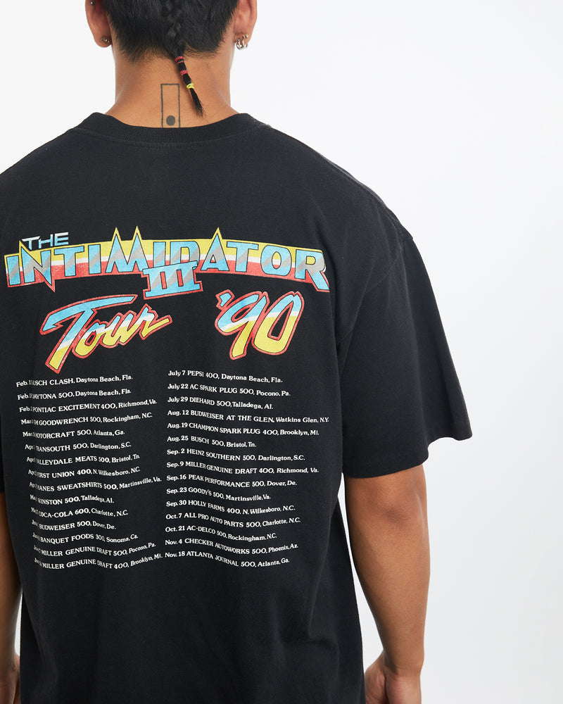 Vintage 1990 Dale Earnhardt Racing Tee <br>L , The Real Deal , newtown, sydney, australia, thrift store, opshop, preloved, secondhand, sustainable, retro, antique, 70s, 80s, 90s, 2000s, 00s, fashion, clothing, streetwear, trendy, garment, style, boutique, store, shop, archive, sale, cheap, best, top