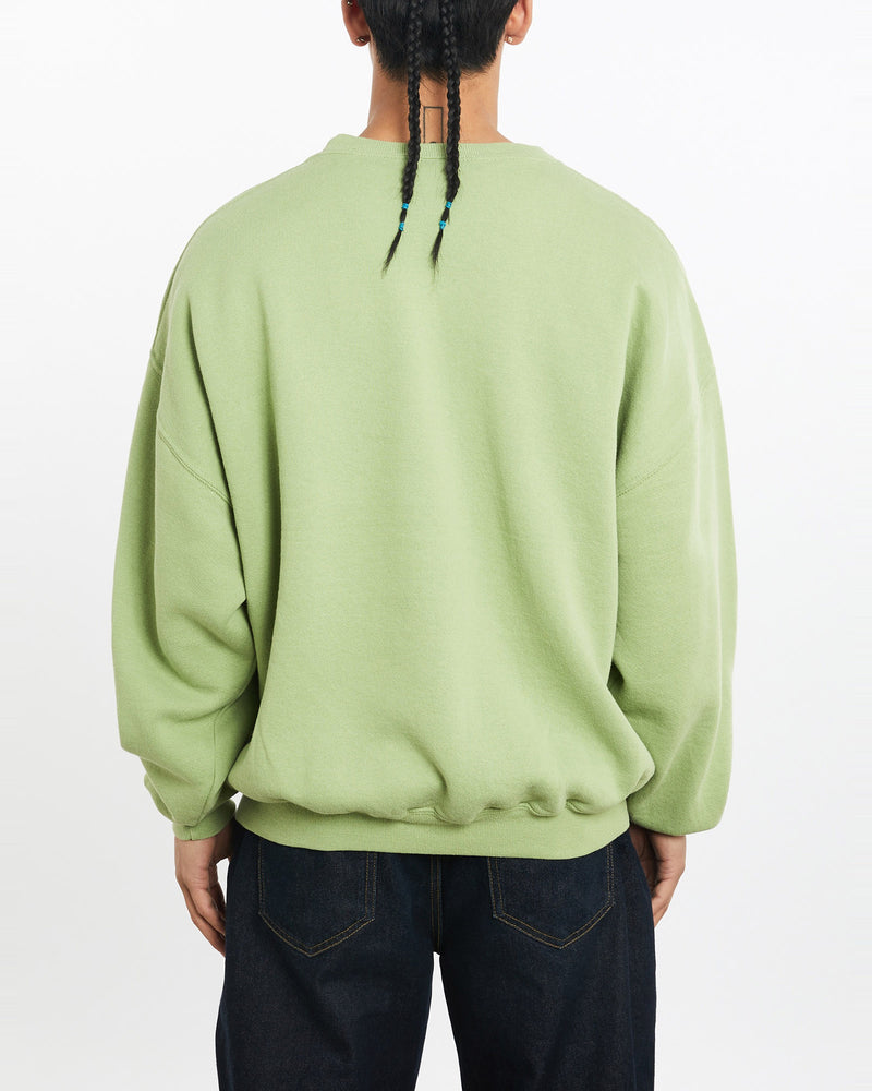 Vintage, Russell, Athletic, Sweatshirt, The Real Deal, size large, colour Green, newtown, sydney, australia, thrift store, opshop, preloved, secondhand, sustainable, retro, antique, 70s, 80s, 90s, 2000s, 00s, fashion, clothing, streetwear, trendy, garment, style, boutique, store, shop, archive, sale, cheap, best, top, Sweats and hoodies