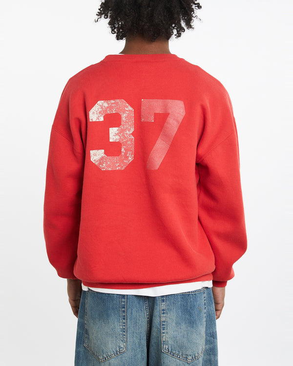 Vintage 90s Russell Athletic NCAA University of Nebraska Huskers Sweatshirt <br>L , The Real Deal , newtown, sydney, australia, thrift store, opshop, preloved, secondhand, sustainable, retro, antique, 70s, 80s, 90s, 2000s, 00s, fashion, clothing, streetwear, trendy, garment, style, boutique, store, shop, archive, sale, cheap, best, top