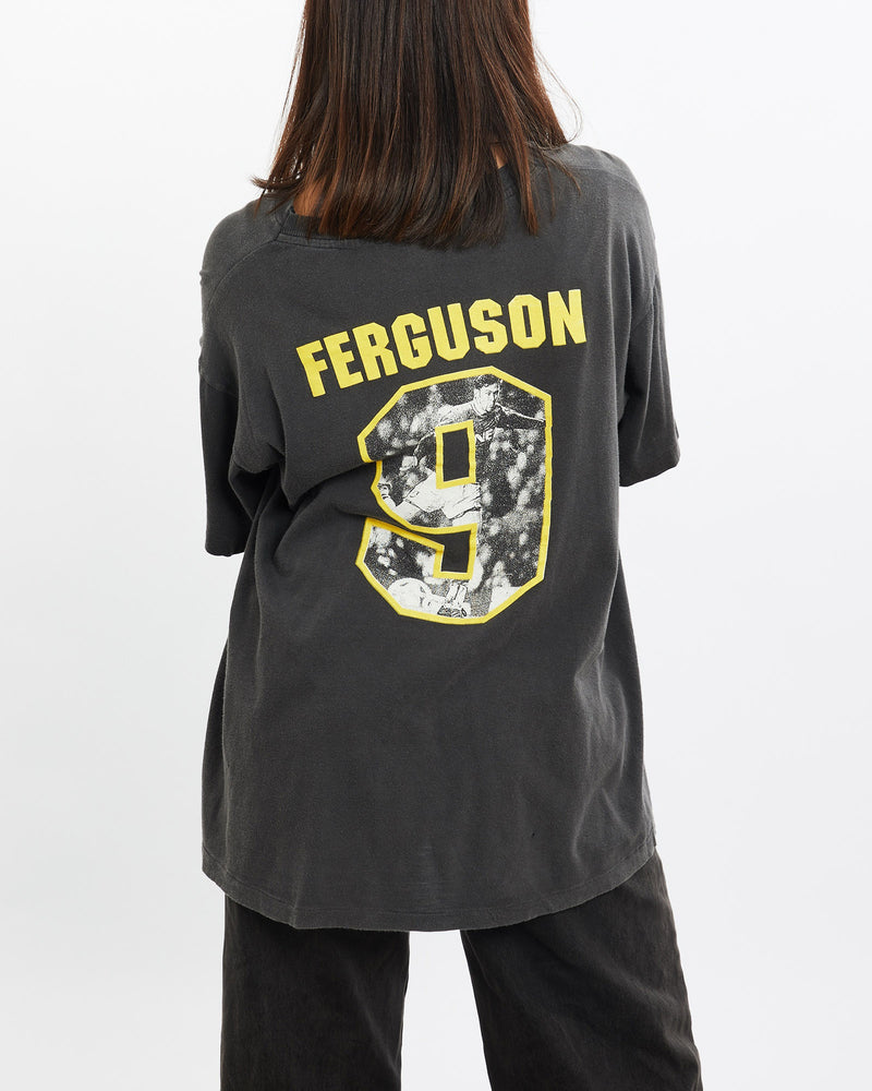 Vintage, 90s, Everton, Duncan, Ferguson, Football, Tee, The Real Deal, size extra small, colour Grey, newtown, sydney, australia, thrift store, opshop, preloved, secondhand, sustainable, retro, antique, 70s, 80s, 90s, 2000s, 00s, fashion, clothing, streetwear, trendy, garment, style, boutique, store, shop, archive, sale, cheap, best, top, T-Shirts