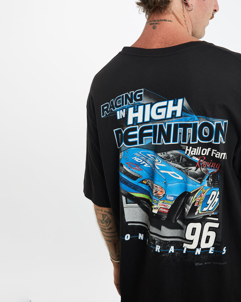 Vintage NASCAR Racing Tee <br>L , The Real Deal , newtown, sydney, australia, thrift store, opshop, preloved, secondhand, sustainable, retro, antique, 70s, 80s, 90s, 2000s, 00s, fashion, clothing, streetwear, trendy, garment, style, boutique, store, shop, archive, sale, cheap, best, top