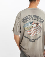 Vintage, Harley, Davidson, Tee, The Real Deal, size large, colour Brown, newtown, sydney, australia, thrift store, opshop, preloved, secondhand, sustainable, retro, antique, 70s, 80s, 90s, 2000s, 00s, fashion, clothing, streetwear, trendy, garment, style, boutique, store, shop, archive, sale, cheap, best, top, T-Shirts