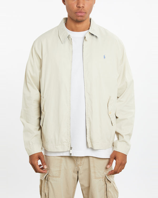 Vintage Polo Ralph Lauren Golf Harrington Jacket <br>XL , The Real Deal , newtown, sydney, australia, thrift store, opshop, preloved, secondhand, sustainable, retro, antique, 70s, 80s, 90s, 2000s, 00s, fashion, clothing, streetwear, trendy, garment, style, boutique, store, shop, archive, sale, cheap, best, top