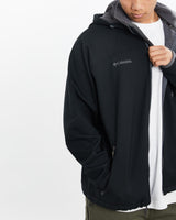 Vintage, Columbia, Neoprene, Jacket, The Real Deal, size large, colour Black, newtown, sydney, australia, thrift store, opshop, preloved, secondhand, sustainable, retro, antique, 70s, 80s, 90s, 2000s, 00s, fashion, clothing, streetwear, trendy, garment, style, boutique, store, shop, archive, sale, cheap, best, top, Jackets