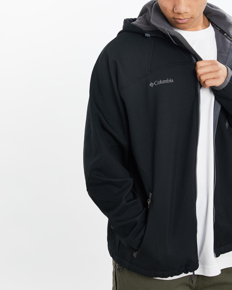 Vintage, Columbia, Neoprene, Jacket, The Real Deal, size large, colour Black, newtown, sydney, australia, thrift store, opshop, preloved, secondhand, sustainable, retro, antique, 70s, 80s, 90s, 2000s, 00s, fashion, clothing, streetwear, trendy, garment, style, boutique, store, shop, archive, sale, cheap, best, top, Jackets