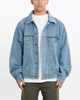 Vintage, Wrangler, Blanket, Lined, Denim, Jacket, The Real Deal, size extra large, colour Blue, newtown, sydney, australia, thrift store, opshop, preloved, secondhand, sustainable, retro, antique, 70s, 80s, 90s, 2000s, 00s, fashion, clothing, streetwear, trendy, garment, style, boutique, store, shop, archive, sale, cheap, best, top, Jackets