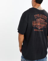 Vintage, 90s, Harley, Davidson, Tee, The Real Deal, size extra large, colour Black, newtown, sydney, australia, thrift store, opshop, preloved, secondhand, sustainable, retro, antique, 70s, 80s, 90s, 2000s, 00s, fashion, clothing, streetwear, trendy, garment, style, boutique, store, shop, archive, sale, cheap, best, top, T-Shirts