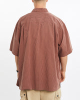 Vintage, 90s, Polo, Ralph, Lauren, Short, Sleeve, Button, Up, Shirt, The Real Deal, size extra large, colour Orange, newtown, sydney, australia, thrift store, opshop, preloved, secondhand, sustainable, retro, antique, 70s, 80s, 90s, 2000s, 00s, fashion, clothing, streetwear, trendy, garment, style, boutique, store, shop, archive, sale, cheap, best, top, Shirts