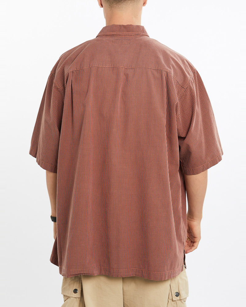 Vintage, 90s, Polo, Ralph, Lauren, Short, Sleeve, Button, Up, Shirt, The Real Deal, size extra large, colour Orange, newtown, sydney, australia, thrift store, opshop, preloved, secondhand, sustainable, retro, antique, 70s, 80s, 90s, 2000s, 00s, fashion, clothing, streetwear, trendy, garment, style, boutique, store, shop, archive, sale, cheap, best, top, Shirts