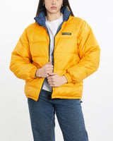 Vintage, Ralph, Lauren, Polo, Jeans, Co., Reversible, Puffer, Jacket, The Real Deal, size medium, colour Yellow, newtown, sydney, australia, thrift store, opshop, preloved, secondhand, sustainable, retro, antique, 70s, 80s, 90s, 2000s, 00s, fashion, clothing, streetwear, trendy, garment, style, boutique, store, shop, archive, sale, cheap, best, top, Jackets