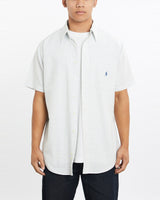 Vintage, 90s, Polo, Ralph, Lauren, Short, Sleeve, Button, Up, Shirt, The Real Deal, size large, colour Multicolour, newtown, sydney, australia, thrift store, opshop, preloved, secondhand, sustainable, retro, antique, 70s, 80s, 90s, 2000s, 00s, fashion, clothing, streetwear, trendy, garment, style, boutique, store, shop, archive, sale, cheap, best, top, Shirts