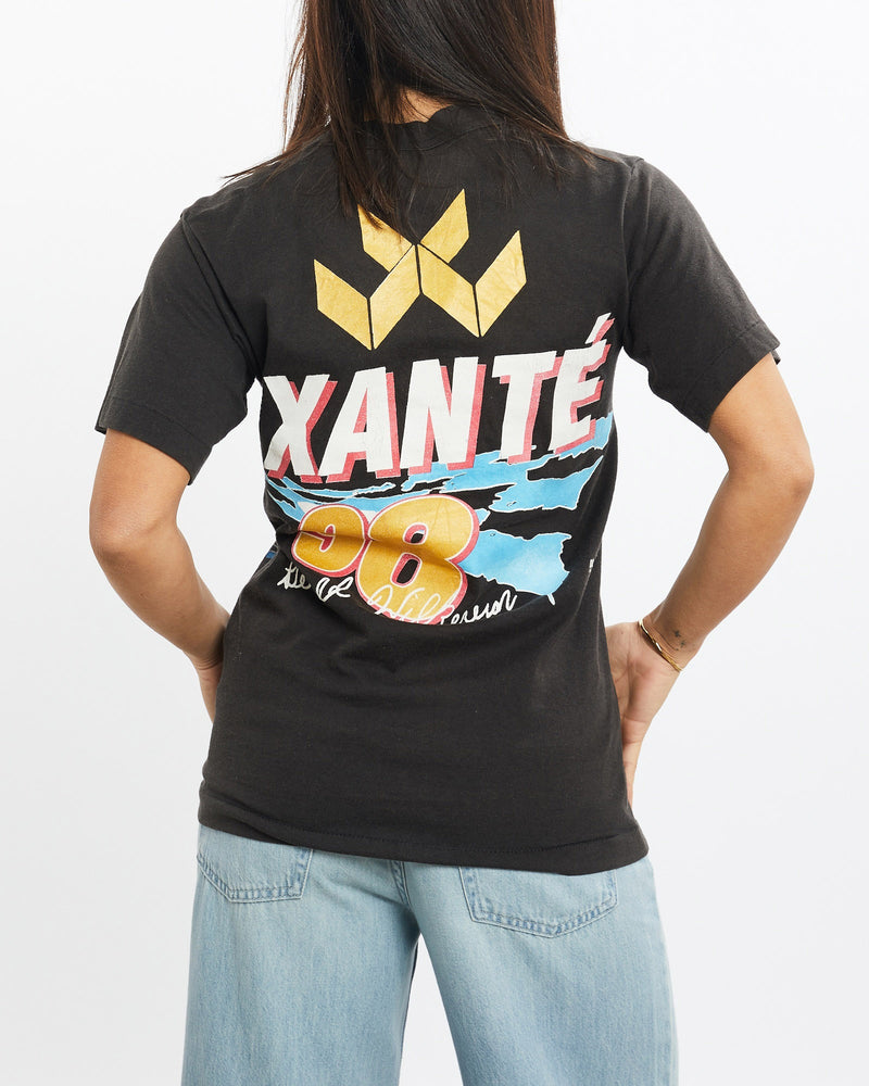 Vintage, 90s, Gerald, Wilkerson, Racing, Tee, The Real Deal, size double extra small, colour Black, newtown, sydney, australia, thrift store, opshop, preloved, secondhand, sustainable, retro, antique, 70s, 80s, 90s, 2000s, 00s, fashion, clothing, streetwear, trendy, garment, style, boutique, store, shop, archive, sale, cheap, best, top, T-Shirts