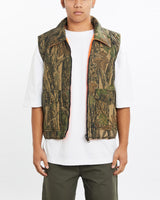 Vintage, Trebark, Realtree, Camo, Reversible, Vest, The Real Deal, size large, colour Brown, newtown, sydney, australia, thrift store, opshop, preloved, secondhand, sustainable, retro, antique, 70s, 80s, 90s, 2000s, 00s, fashion, clothing, streetwear, trendy, garment, style, boutique, store, shop, archive, sale, cheap, best, top, Jackets