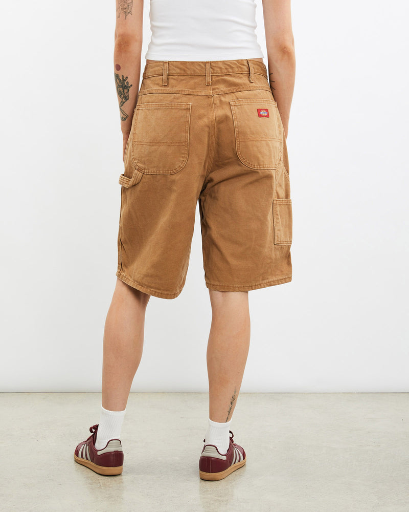Vintage, Dickies, Carpenter, Shorts, The Real Deal, size 31", colour Brown, newtown, sydney, australia, thrift store, opshop, preloved, secondhand, sustainable, retro, antique, 70s, 80s, 90s, 2000s, 00s, fashion, clothing, streetwear, trendy, garment, style, boutique, store, shop, archive, sale, cheap, best, top, Shorts