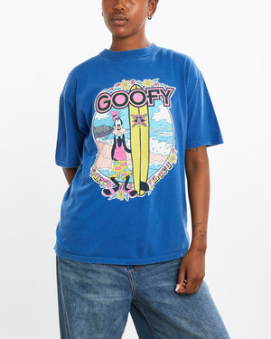 Vintage, 90s, Disney, Goofy, Surf, Guru', Tee, The Real Deal, size medium, colour Blue, newtown, sydney, australia, thrift store, opshop, preloved, secondhand, sustainable, retro, antique, 70s, 80s, 90s, 2000s, 00s, fashion, clothing, streetwear, trendy, garment, style, boutique, store, shop, archive, sale, cheap, best, top, T-Shirts