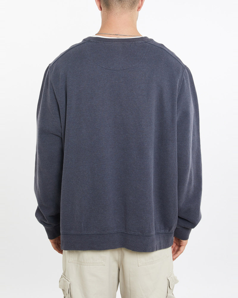 Vintage, 90s, Nike, Sweatshirt, The Real Deal, size double extra large, colour Navy, newtown, sydney, australia, thrift store, opshop, preloved, secondhand, sustainable, retro, antique, 70s, 80s, 90s, 2000s, 00s, fashion, clothing, streetwear, trendy, garment, style, boutique, store, shop, archive, sale, cheap, best, top, Sweats and hoodies