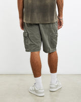 Vintage, Wrangler, Cargo, Shorts, The Real Deal, size 36", colour Grey, newtown, sydney, australia, thrift store, opshop, preloved, secondhand, sustainable, retro, antique, 70s, 80s, 90s, 2000s, 00s, fashion, clothing, streetwear, trendy, garment, style, boutique, store, shop, archive, sale, cheap, best, top, Shorts