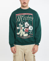 Vintage 90s Disney Mickey Mouse Sweatshirt <br>L , The Real Deal , newtown, sydney, australia, thrift store, opshop, preloved, secondhand, sustainable, retro, antique, 70s, 80s, 90s, 2000s, 00s, fashion, clothing, streetwear, trendy, garment, style, boutique, store, shop, archive, sale, cheap, best, top