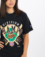 Vintage, 1997, MLB, Baltimore, Orioles, Tee, The Real Deal, size double extra small, colour Black, newtown, sydney, australia, thrift store, opshop, preloved, secondhand, sustainable, retro, antique, 70s, 80s, 90s, 2000s, 00s, fashion, clothing, streetwear, trendy, garment, style, boutique, store, shop, archive, sale, cheap, best, top, T-Shirts